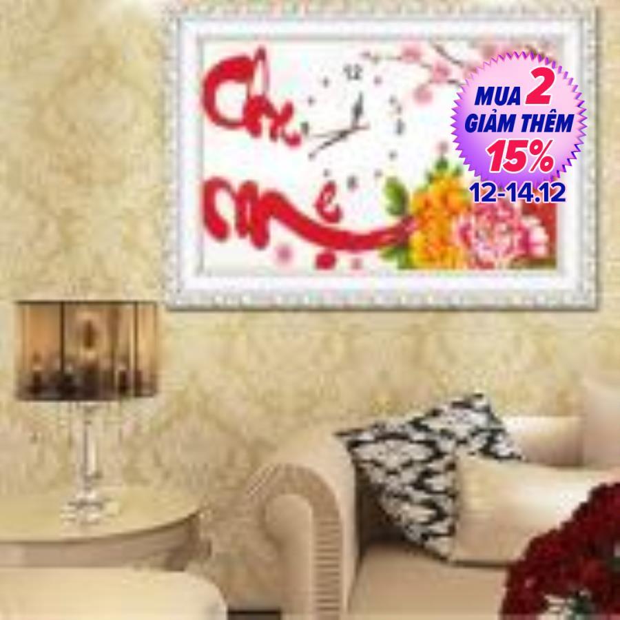 Tranh thêu chữ thập DLH-222783 - Cha mẹ