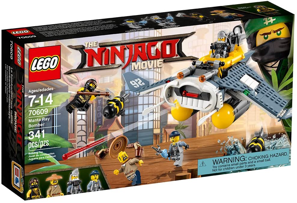 Mô hình LEGO Ninjago 70609 - Máy Bay Ném Bom Chiến Đấu