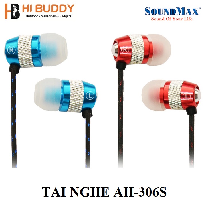 Tai nghe nhét tai SoundMax AH-306S