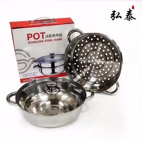NỒI LẨU XỬNG HẤP 28CM