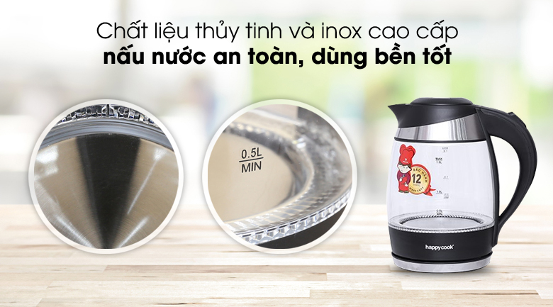 Bình Siêu Tốc HappyCook HEK-182G (1.8L)