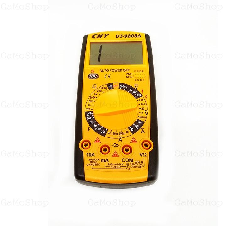 ĐỒNG HỒ ĐO VẠN NĂNG CHY DT-9205A