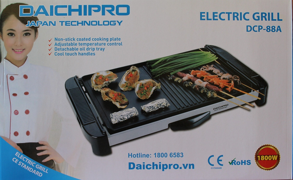 Vỉ nướng điện Daichipro DCP-88A