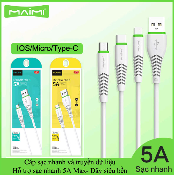 CÁP SẠC MAIMI X29