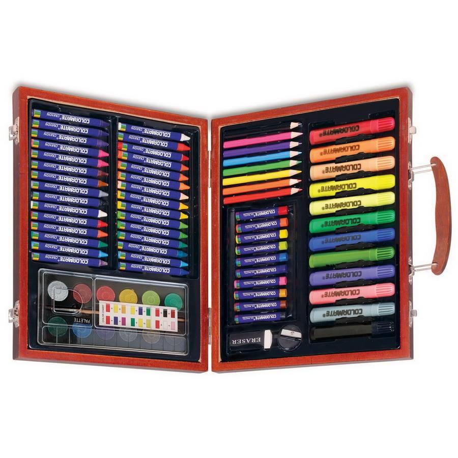 Bộ bút màu Colormate MS-78W - hộp gỗ