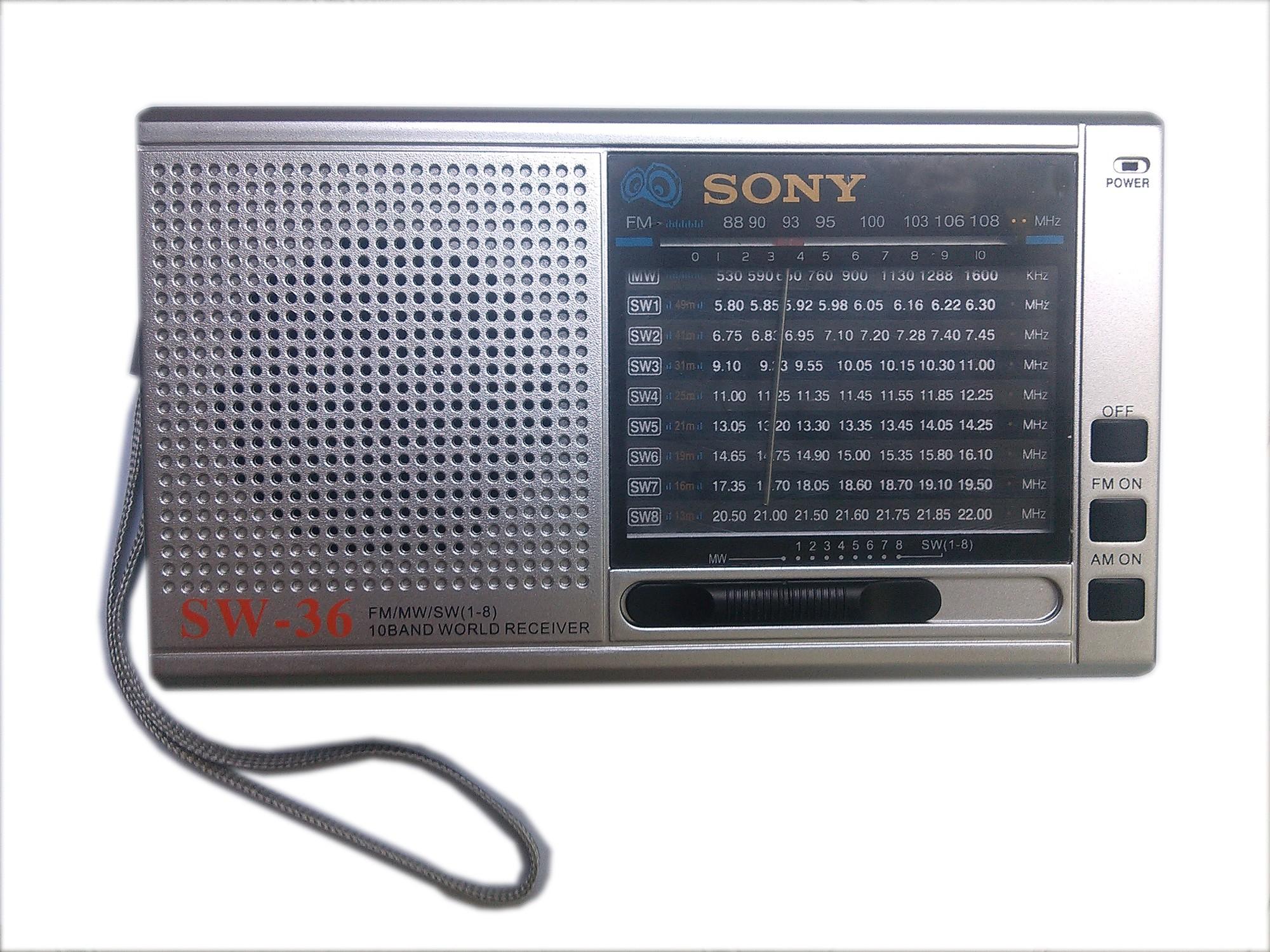 RADIO SONY SW-36