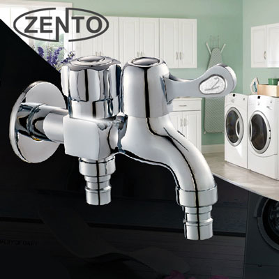 VÒI NƯỚC 2 ĐẦU ZENTO ZT721