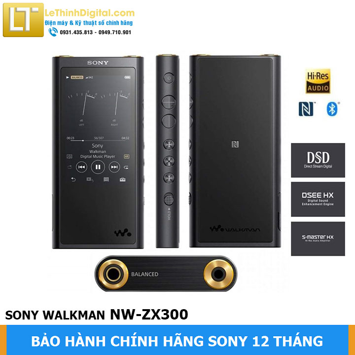 Máy nghe nhạc Sony NW-ZX300