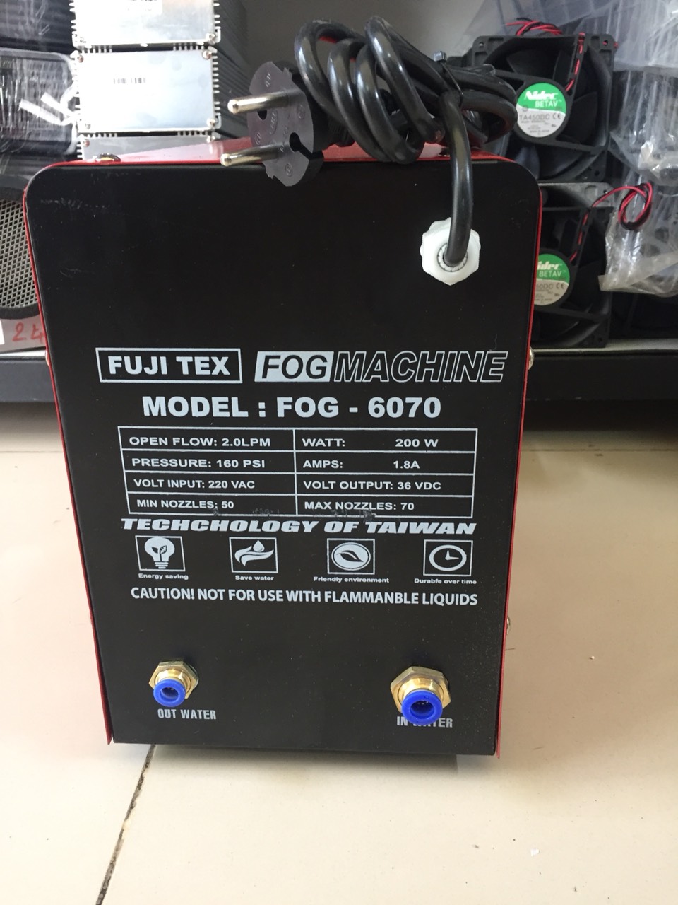 MÁY PHUN SƯƠNG FUJITEX FOG 6070