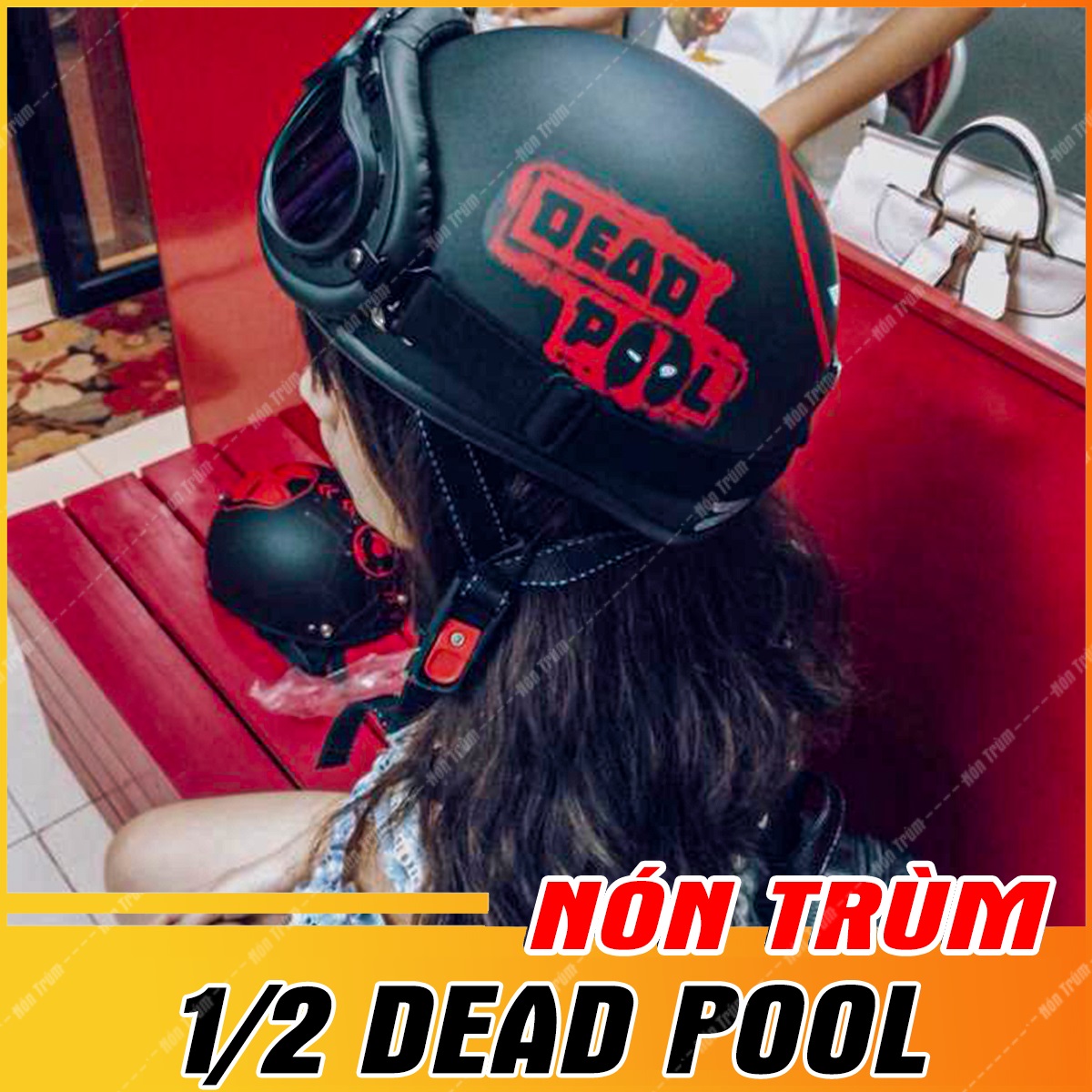Mũ bảo hiểm PGK Deadpool
