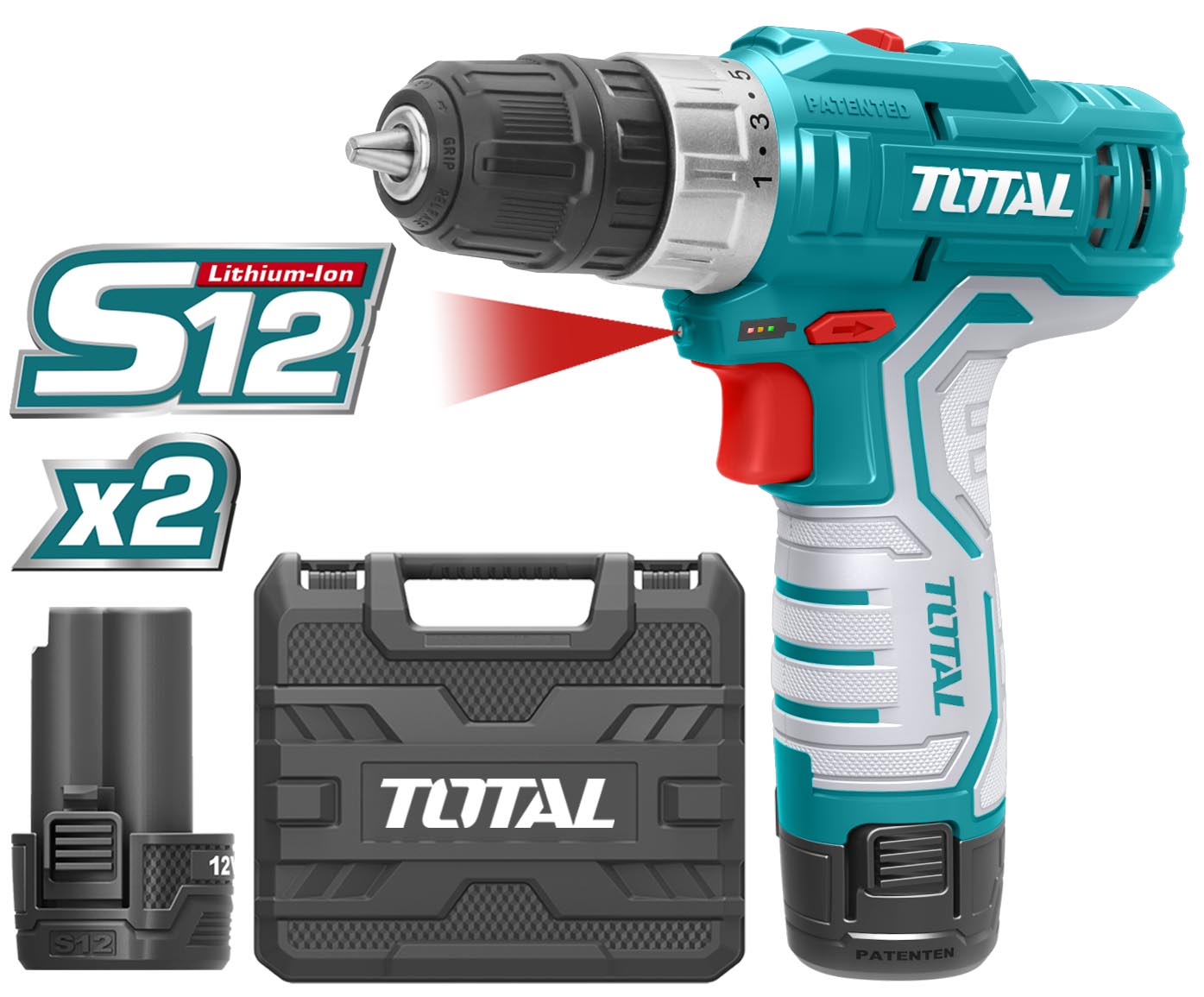 MÁY KHOAN TOTAL TDLI1232