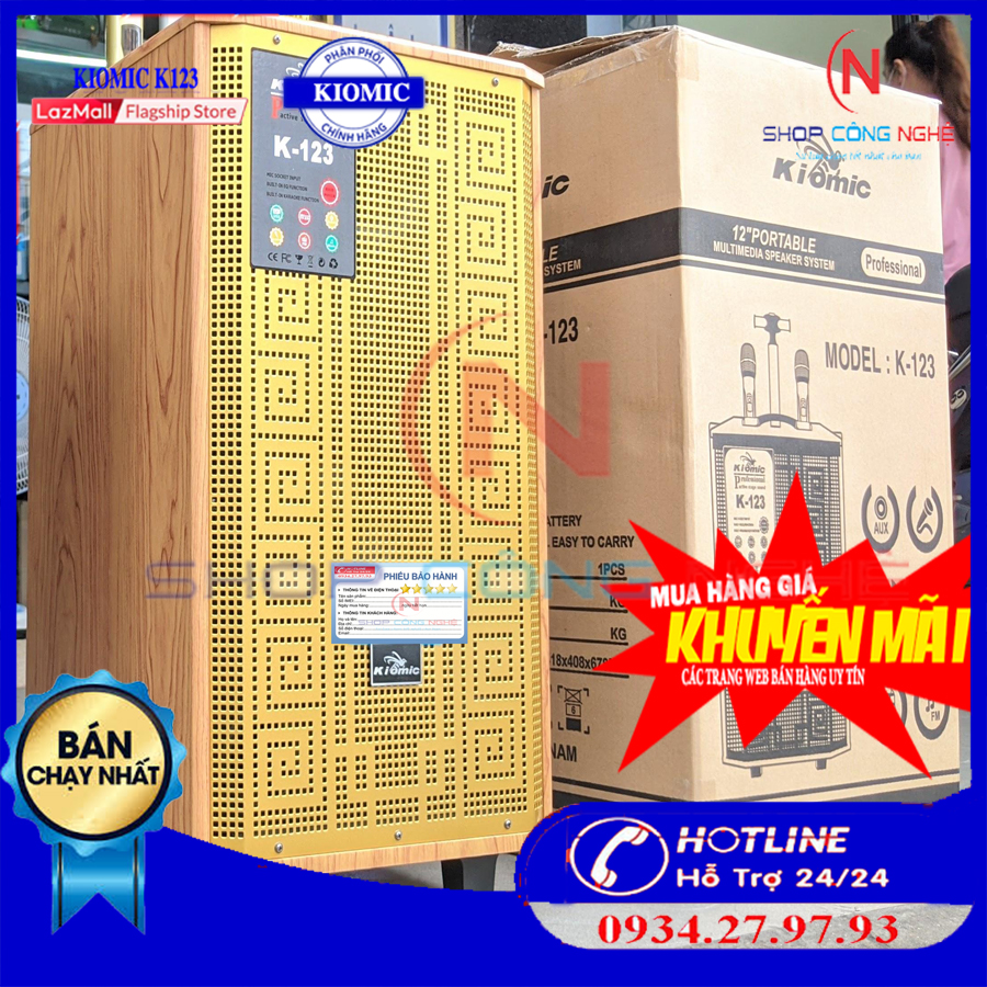 Loa Kéo Di Động Kiomic K-123