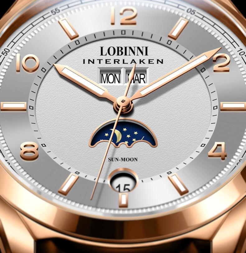 Đồng Hồ Nam Lobinni 18016