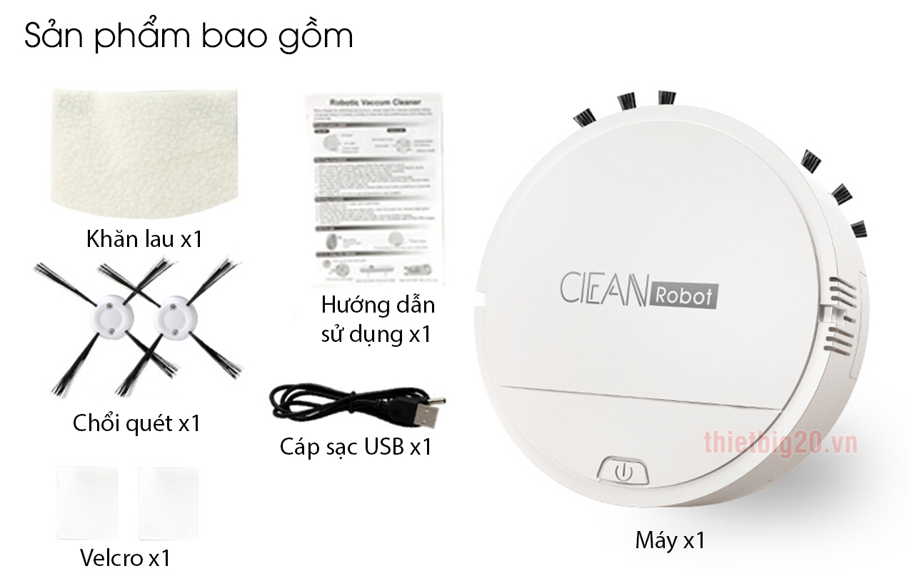 ROBOT HÚT BỤI CLEANROBOT RS5