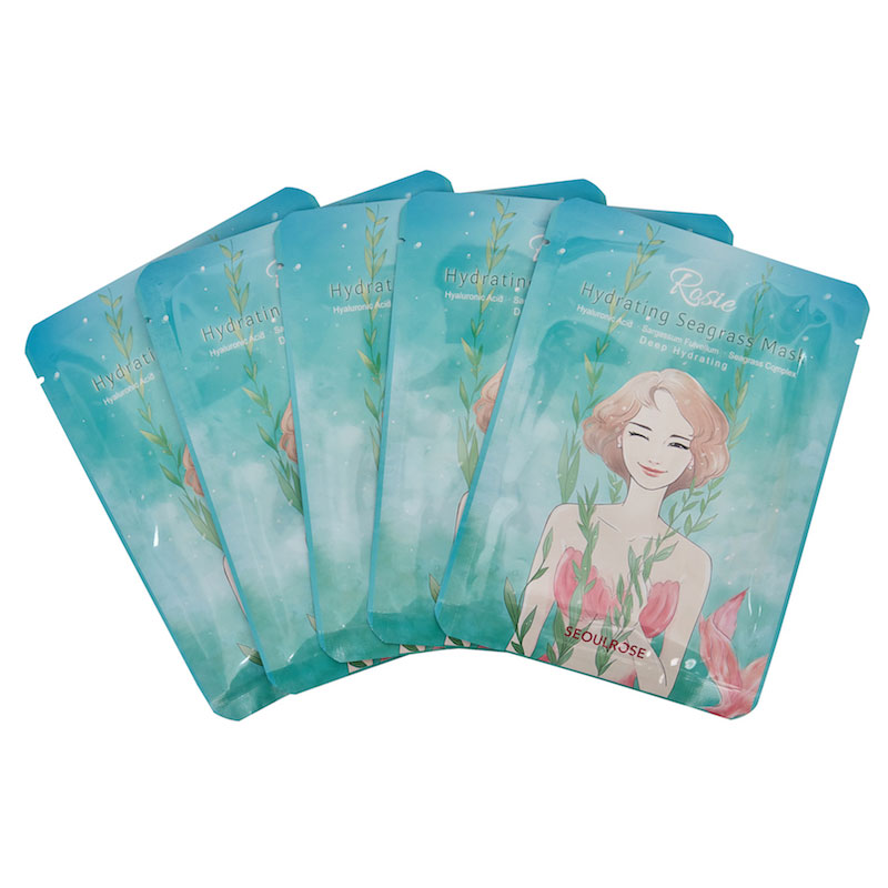 Mặt Nạ Dưỡng Ẩm SeoulRose Rosie Hydrating Seagrass Mask 25g