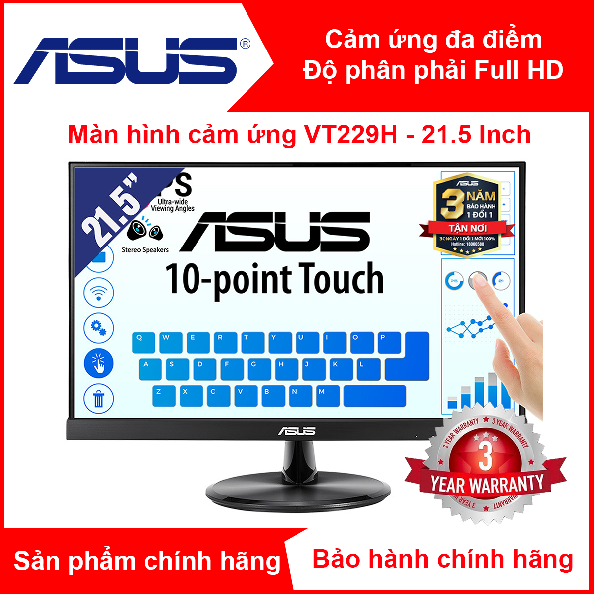 Màn Hình Cảm Ứng ASUS VT229H