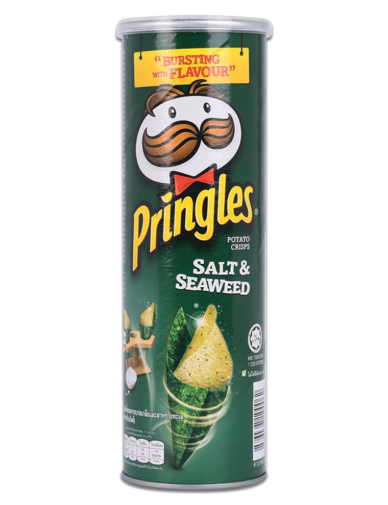 Khoai tây chiên Pringles Salt & Seaweed 110g