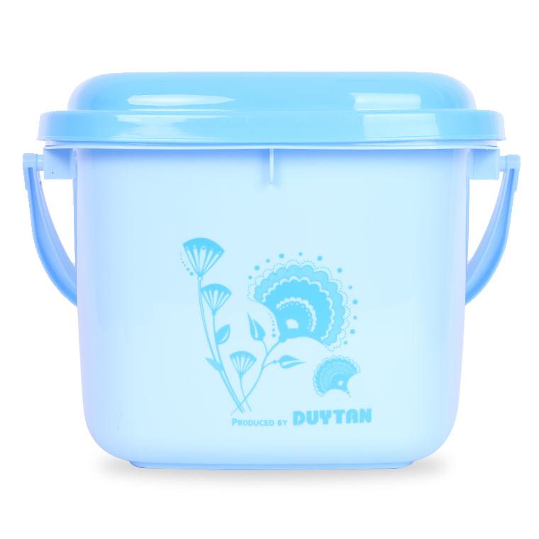 Xô nhựa Duy Tân vuông 4L