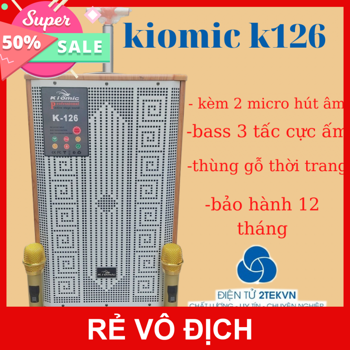 Loa kéo di động Kiomic K126