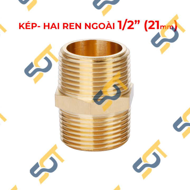 Brass Threaded Pipe Fittings Straight Connectors Mixasale