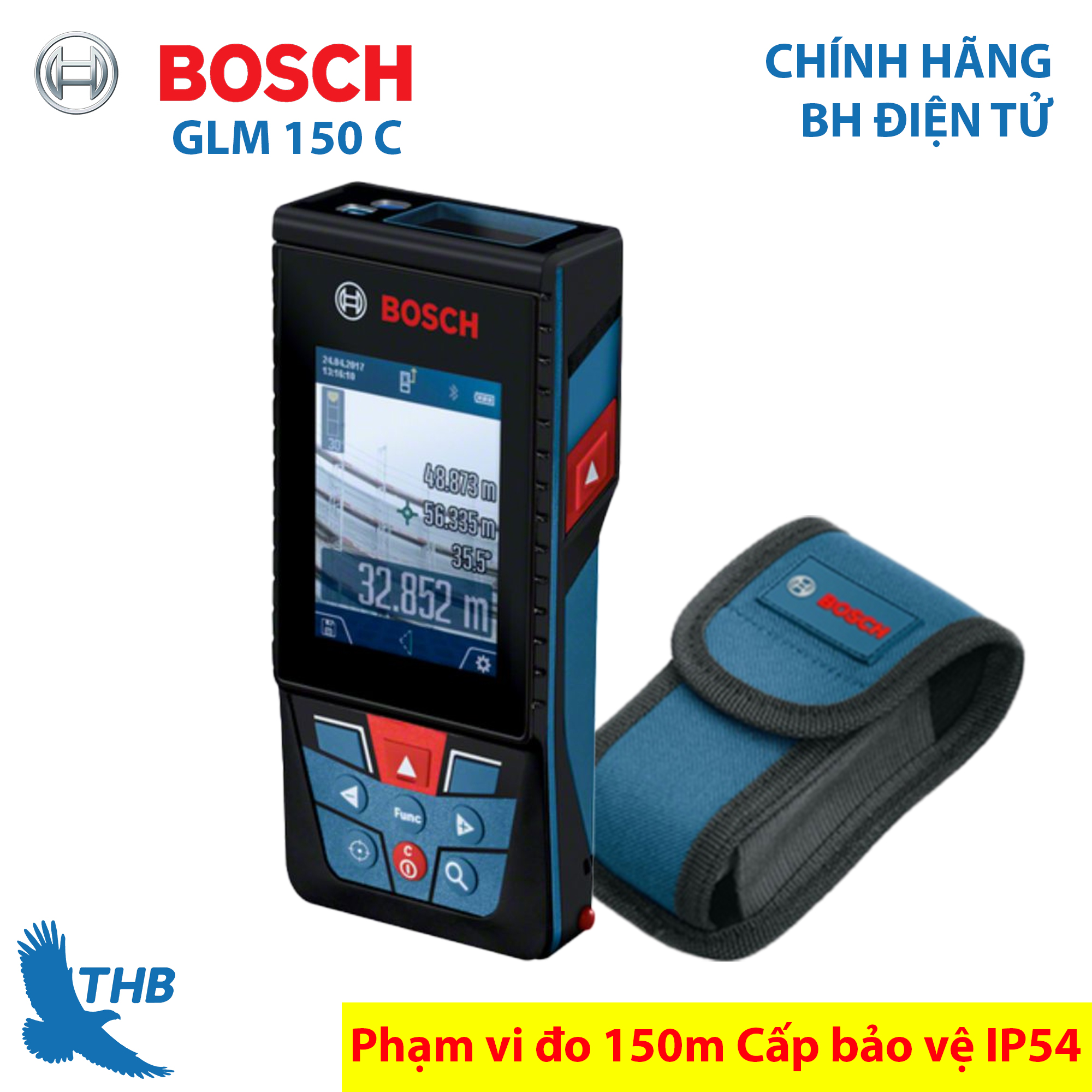 Máy đo khoảng cách Bosch GLM-150C