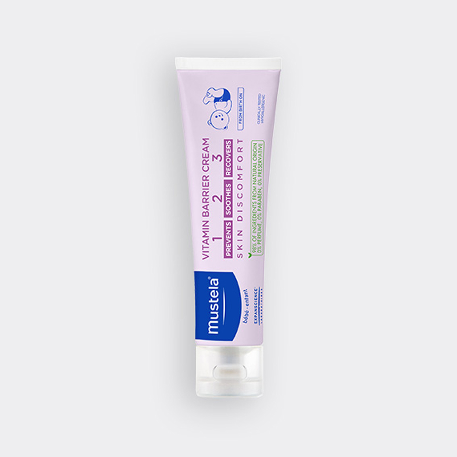 Kem chống hăm tã Mustela Vitamin Barrier Cream - 100ml