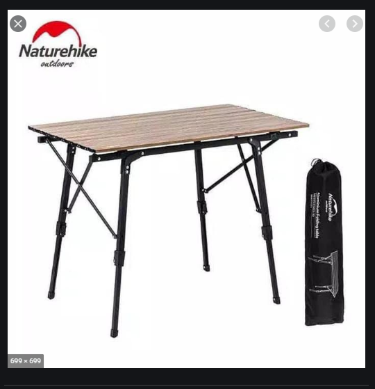BÀN GẤP GỌN DÃ NGOẠI NATUREHIKE NH19Z003-D