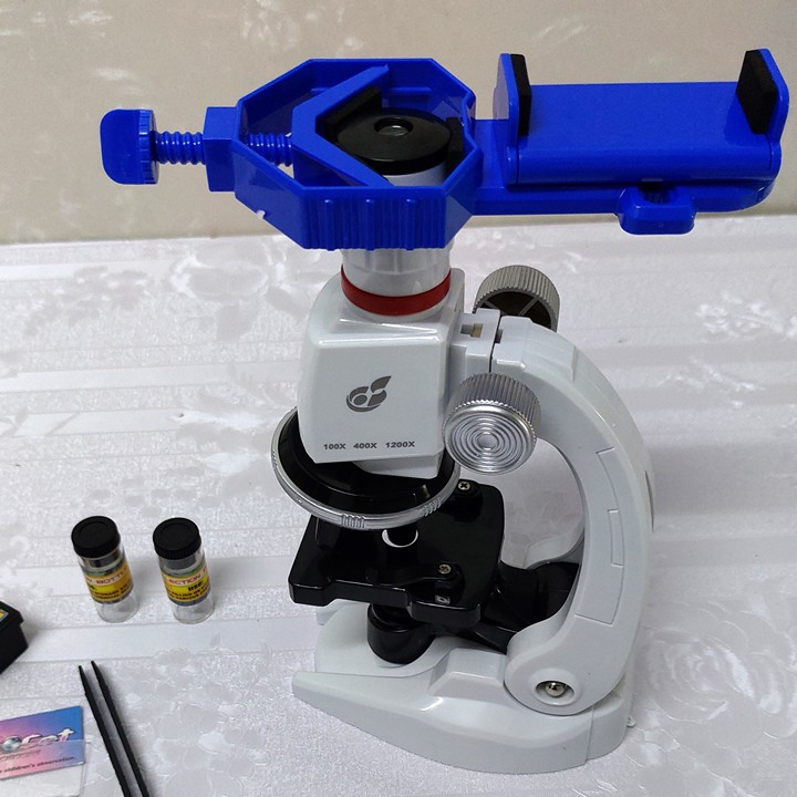 Bộ kính hiển vi trẻ em Microscope 1200x