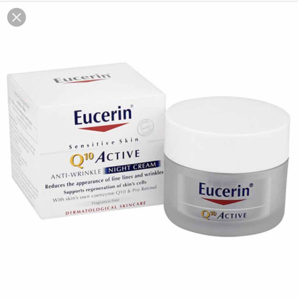 Kem dưỡng ẩm, cân bằng dầu cho da mụn ban đêm Eucerin Dermo Purifyer Active Night Care 50ml