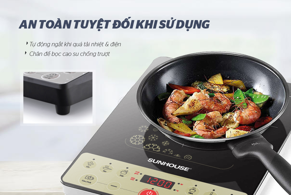 Bếp điện từ Sunhouse SHD6152