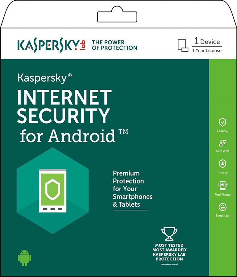 Phần mềm diệt virus Kaspersky Internet Security cho Android