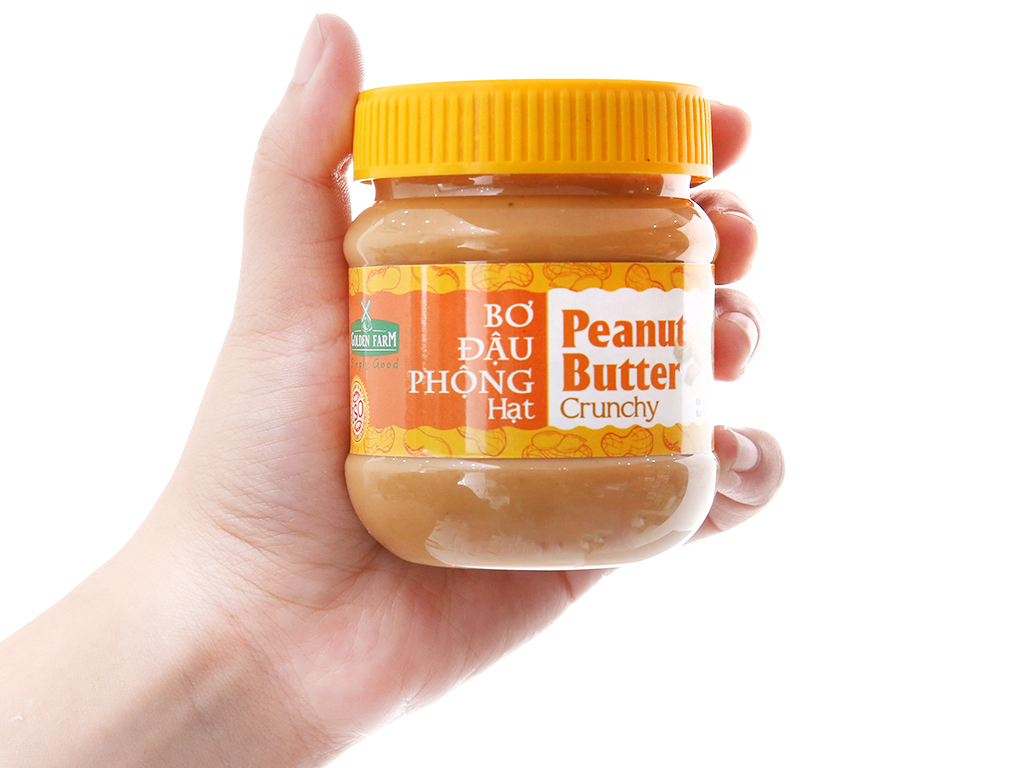Bơ Đậu Phộng Hạt Golden Farm 510G