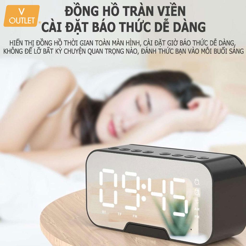 Loa bluetooth có đồng hồ led Suntek Kimiso K10