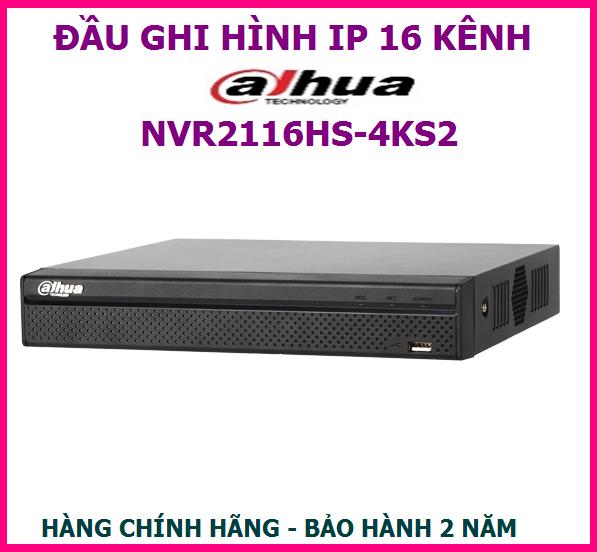 Đầu ghi Dahua NVR2116HS-4KS2
