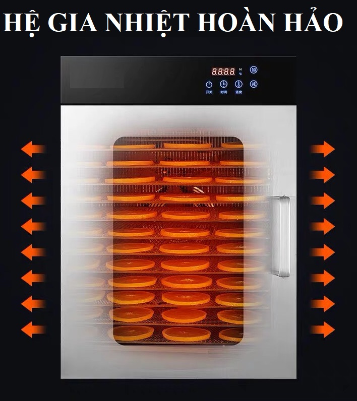 Máy sấy thực phẩm Takai 8 khay