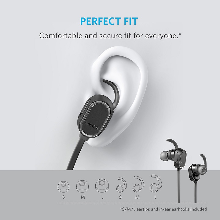 Tai nghe BlueTooth ANKER Soundbuds Sport