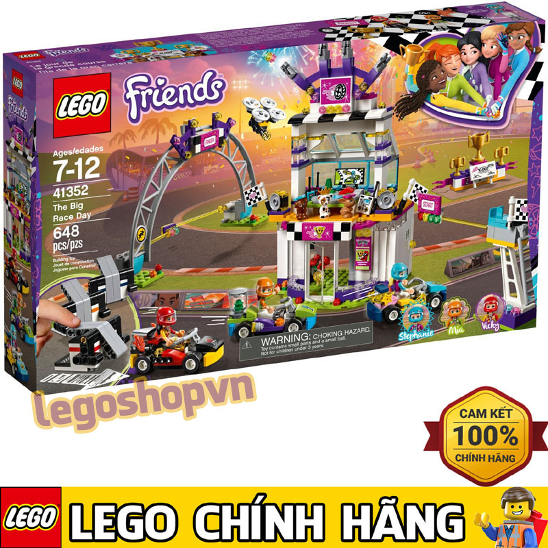 LEGO FRIENDS 41352 Ngày Hội Đua Xe