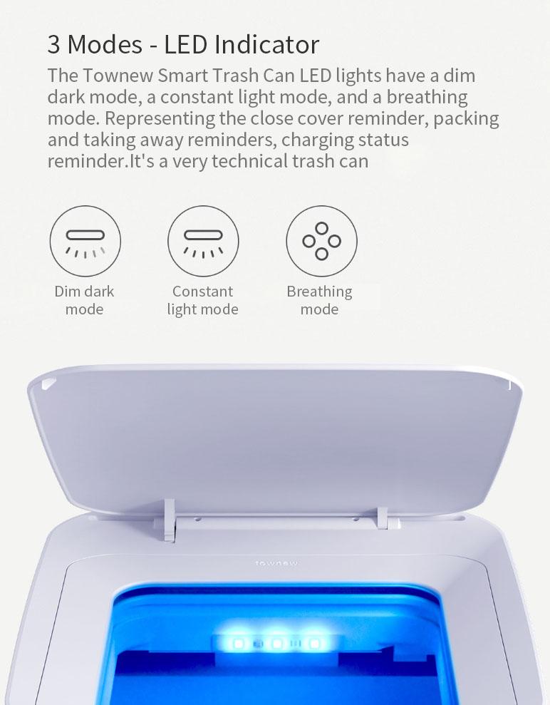 THÙNG RÁC THÔNG MINH XIAOMI TOWNEW T1