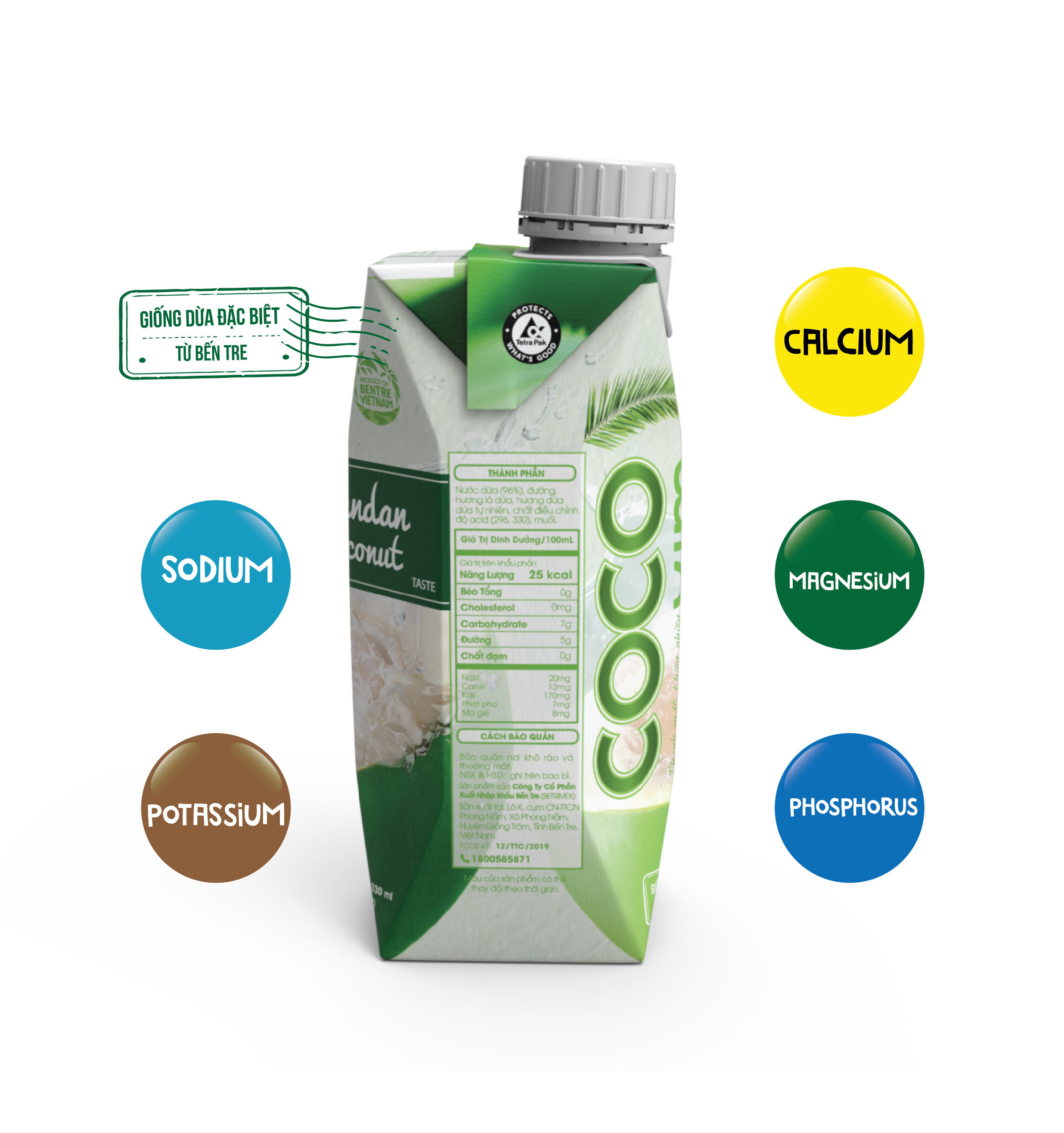 Nước dừa dứa non Cocoxim 330ml