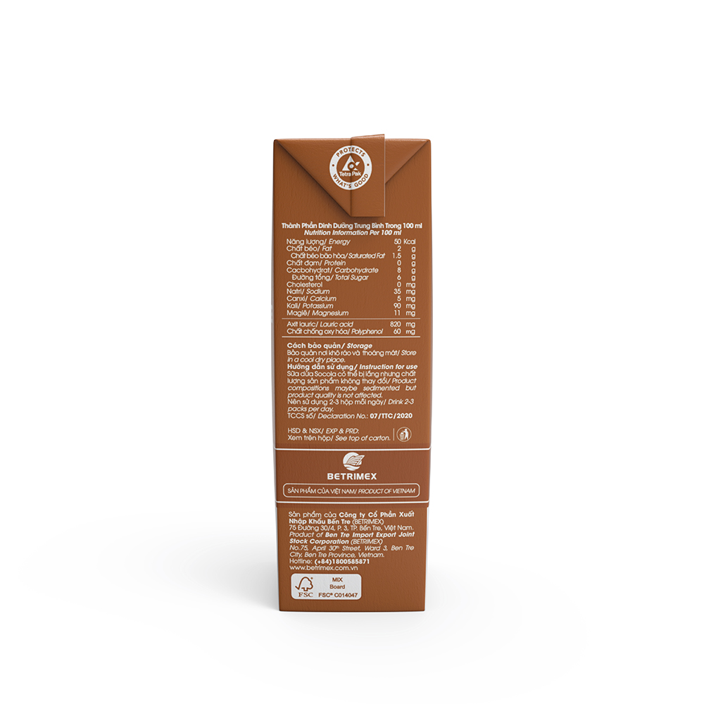 Sữa Dừa Cocoxim Chocolate 330Ml