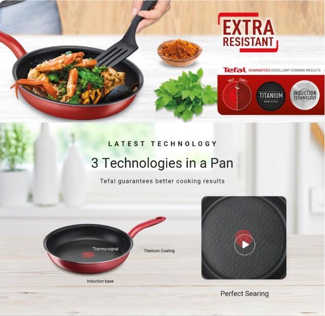 CHẢO CHỐNG DÍNH TEFAL SO CHEF G1350295
