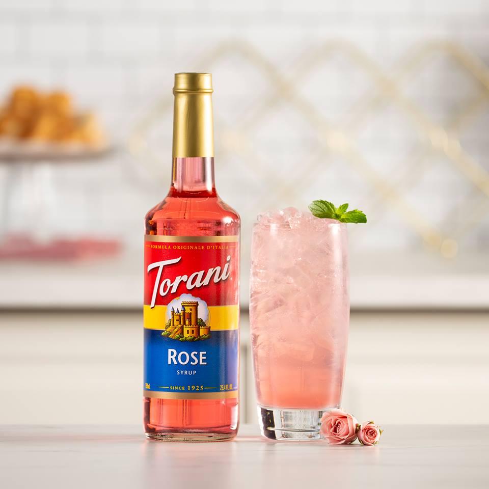 Siro Torani Hoa Hồng 750ml