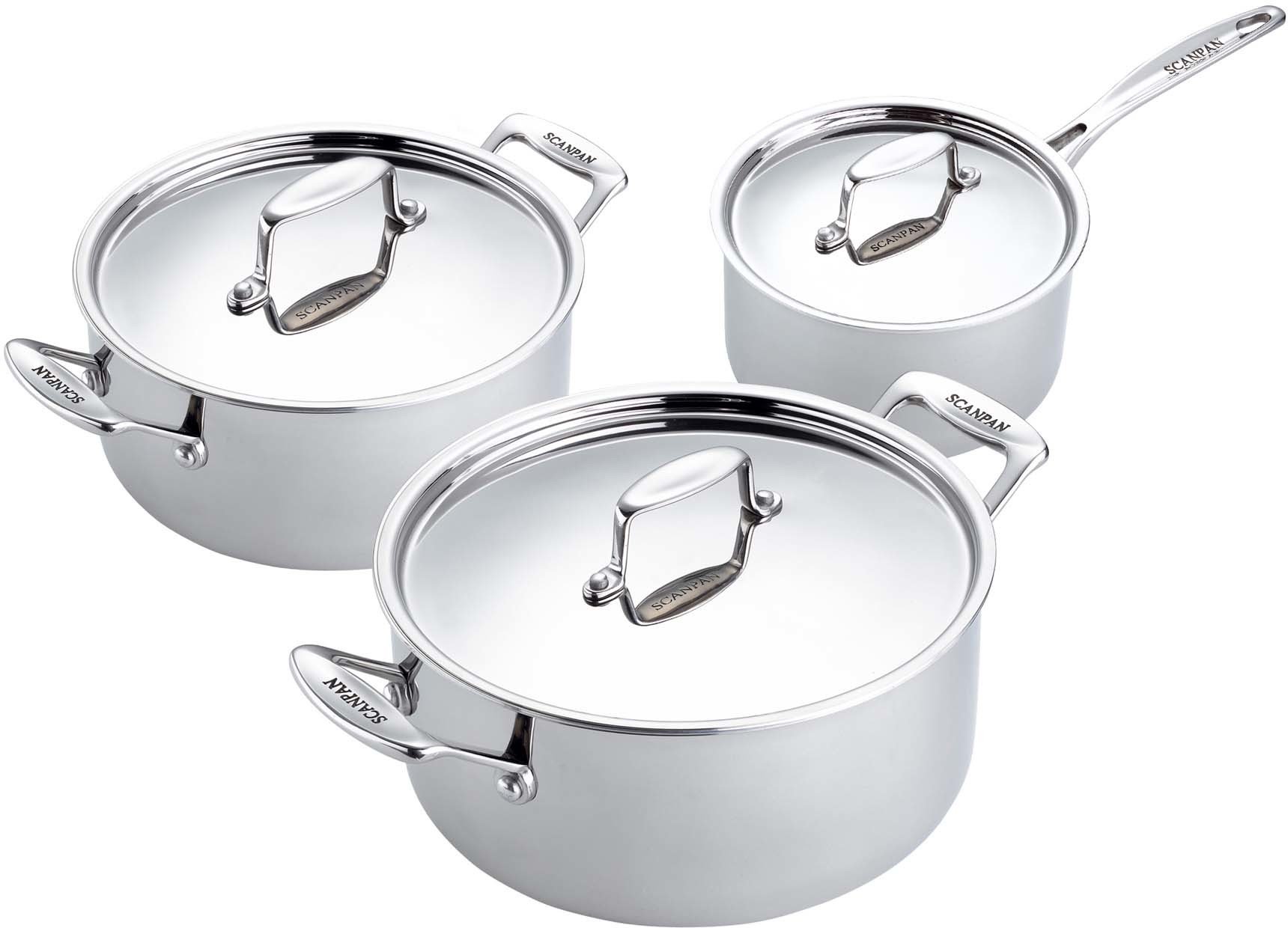 Bộ nồi 3 chiếc Scanpan Fusion5 74000300