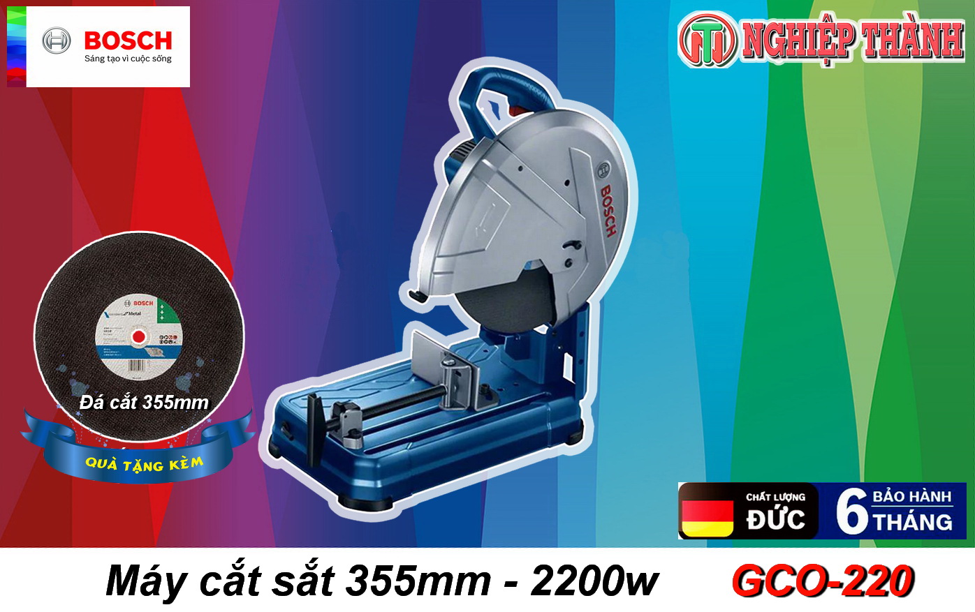 Máy cắt sắt Bosch GCO2