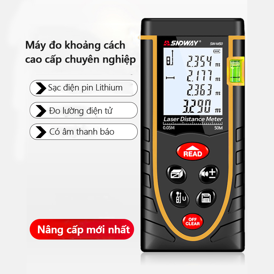 MÁY ĐO KHOẢNG CÁCH SNDWAY SW-M70