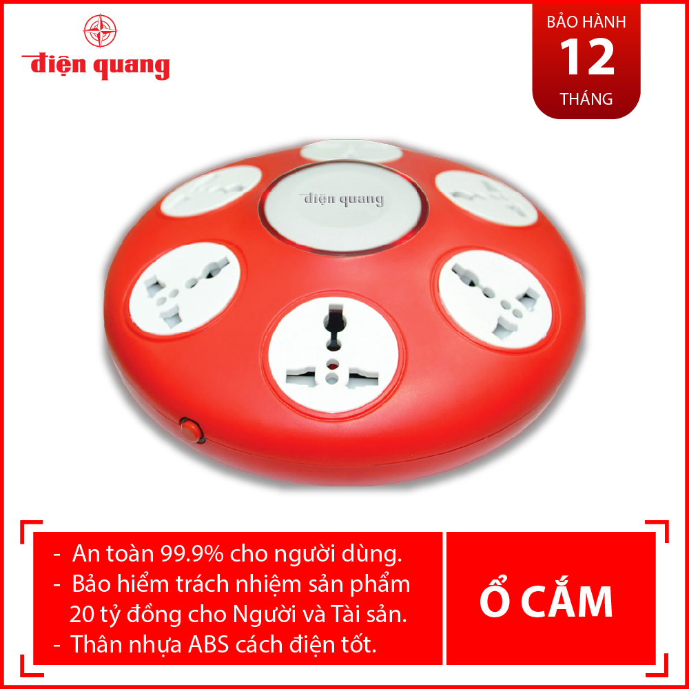Ổ cắm điện Điện Quang ESK 2R.106