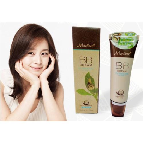 Kem nền BB Water Light Mayfiece ốc sên