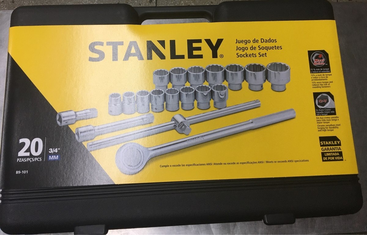 BỘ KHẨU 19 CHI TIẾT STANLEY 89-101