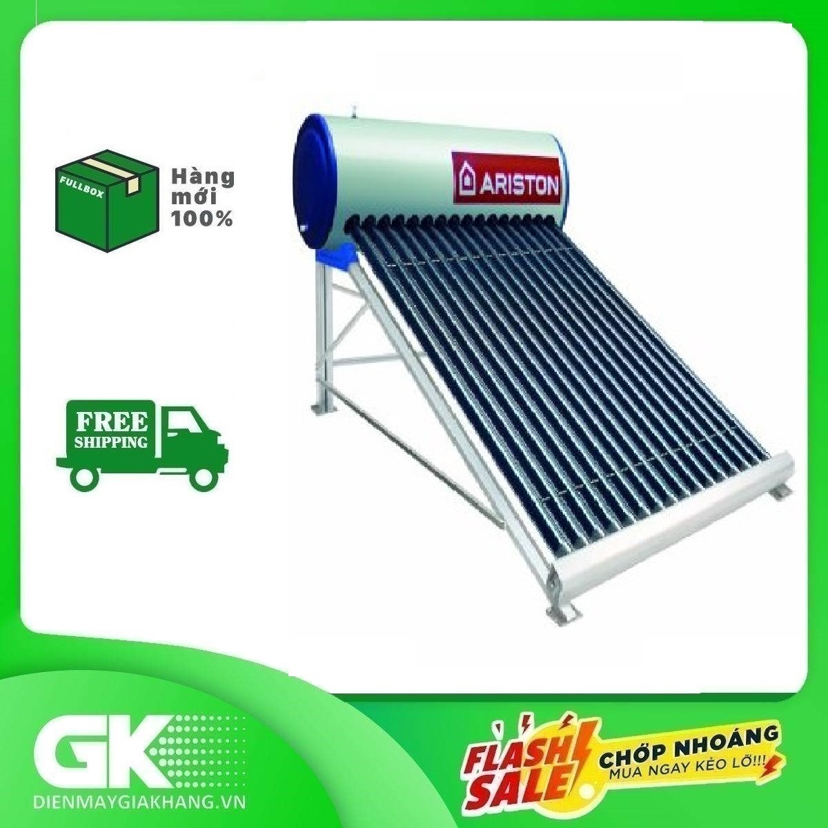 Máy Nước Nóng NLMT Ariston ECO 1816 25 T N SS 200L