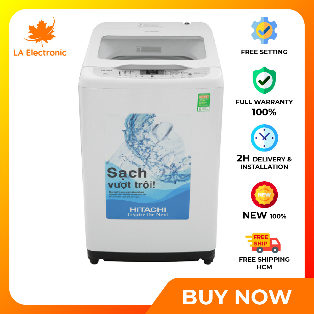 MÁY GIẶT HITACHI SF-S95XC 9.5kg